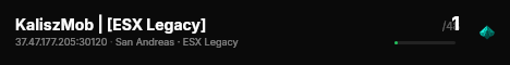 KaliszMob | [ESX Legacy] live status badge