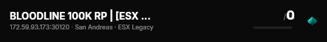BLOODLINE 100K RP | [ESX Legacy] live status badge