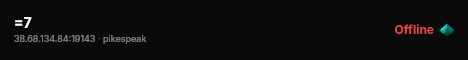 =7 live status badge