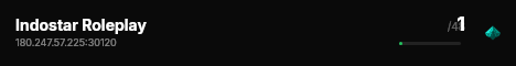 Indostar Roleplay live status badge