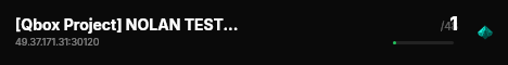 [Qbox Project] NOLAN TEST SERVER live status badge