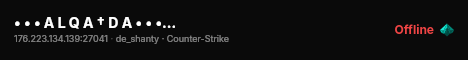• • • A L Q A † D A • • • 24/7 ™ live status badge