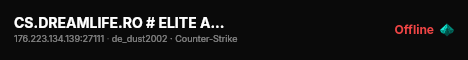 CS.DREAMLIFE.RO # ELITE ARENA live status badge