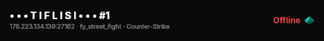 • • • T I F L I S I • • • #1 live status badge