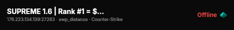SUPREME 1.6 | Rank #1 = $$$ Giveaway | FREE VIP | 1000 FPS live status badge