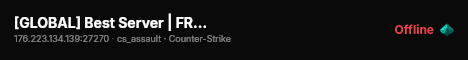 [GLOBAL] Best Server | FREE VIP & ADMIN | 1000 FPS | JOIN! live status badge