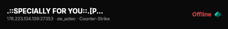 .::SPECIALLY FOR YOU::.[Public] live status badge