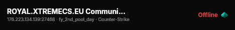 ROYAL.XTREMECS.EU Community | Classic [VIP] *1000FPS* live status badge