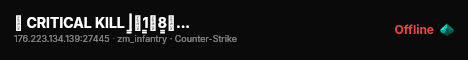 亗 CRITICAL KILL |͇̿1͇̿8͇̿+͇̿| 亗 live status badge