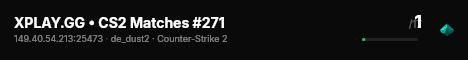 XPLAY.GG • CS2 Matches #271 live status badge