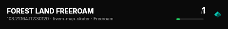 FOREST LAND FREEROAM live status badge