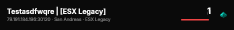 Testasdfwqre | [ESX Legacy] live status badge