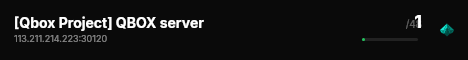[Qbox Project] QBOX server live status badge
