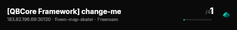 [QBCore Framework] change-me live status badge