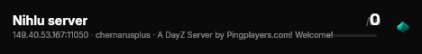 Nihlu server live status badge