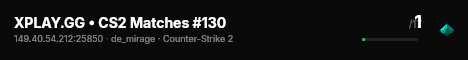 XPLAY.GG • CS2 Matches #130 live status badge