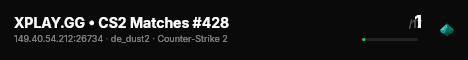 XPLAY.GG • CS2 Matches #428 live status badge