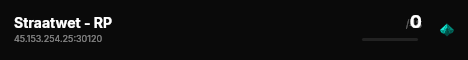 Straatwet - RP live status badge