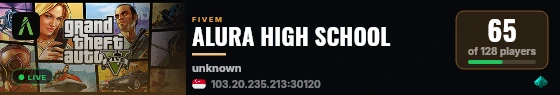ALURA HIGH SCHOOL live status badge
