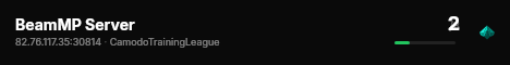 BeamMP Server live status badge