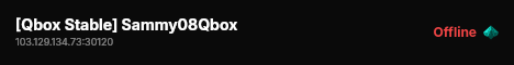 [Qbox Stable] Sammy08Qbox live status badge