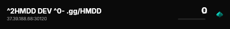 ^2HMDD DEV ^0- .gg/HMDD live status badge