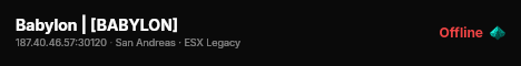 Babylon | [BABYLON] live status badge