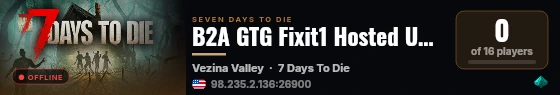 B2A GTG Fixit1 Hosted Unit #2 live status badge