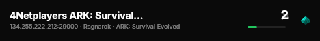 4Netplayers ARK: Survival Evolved Server - (v361.7) live status badge