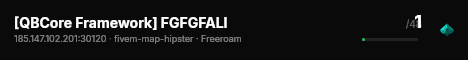 [QBCore Framework] FGFGFALI live status badge