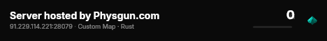 Server hosted by Physgun.com live status badge
