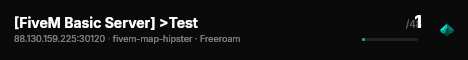 [FiveM Basic Server] >Test live status badge