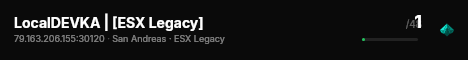 LocalDEVKA | [ESX Legacy] live status badge