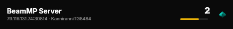 BeamMP Server live status badge