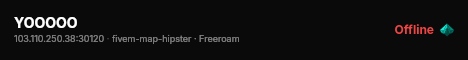 YOOOOO live status badge