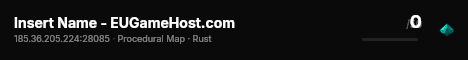 Insert Name - EUGameHost.com live status badge