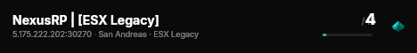 NexusRP | [ESX Legacy] live status badge