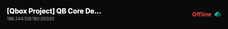 [Qbox Project] QB Core Developer live status badge