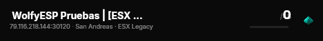  WolfyESP Pruebas | [ESX Legacy] live status badge
