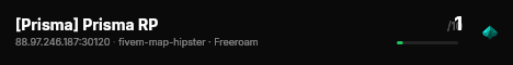 [Prisma] Prisma RP live status badge