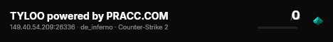TYLOO powered by PRACC.COM live status badge