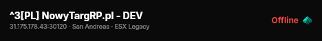 NowyTargRP live status badge