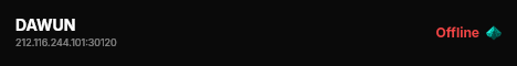 DAWUN live status badge