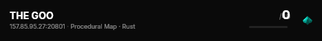 THE GOO live status badge