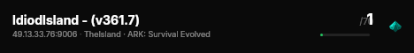 IdiodIsland - (v358.24) live status badge