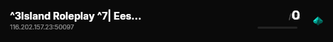 ^3Island Roleplay ^7| Eesti Roleplay live status badge