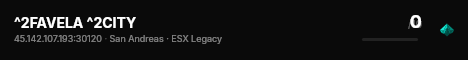 ^2FAVELA ^2CITY live status badge