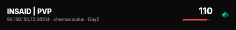 DayZ Stalkerok PvP [RU] live status badge