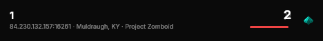 1 live status badge