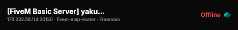 [FiveM Basic Server] yakuptv31 live status badge